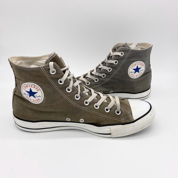 Converse Shoes - Converse All Stars Hi Top Gray Canvas